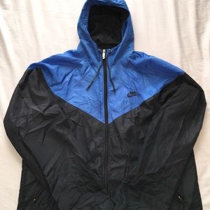 Vintage Nike 90s grey tag windbreaker